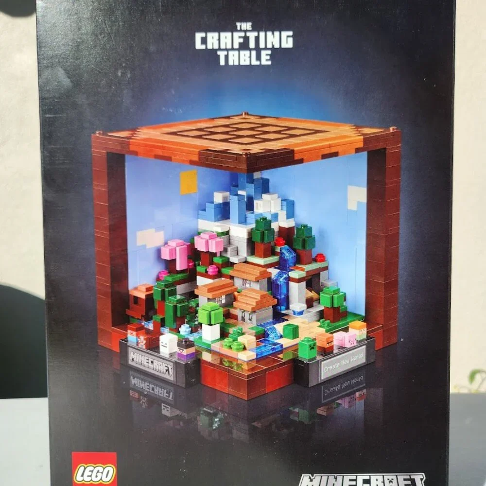 New LEGO Minecraft Crafting Table Toy Building Set 21265 Minecraft Figures, Mobs - Picture 9 of 16